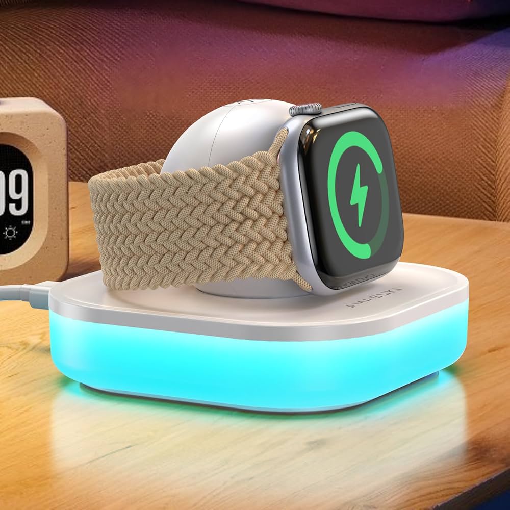 アップルウォッチ充電器Magnetic Charging Dock Mode… Amazon.com: for Apple Watch Magnetic Charging Dock - Fast